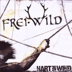 Albumcover von Frei.Wild, Hart am Wind. Ein Mann mit Geweih und einem Tattoo auf dem Arm.