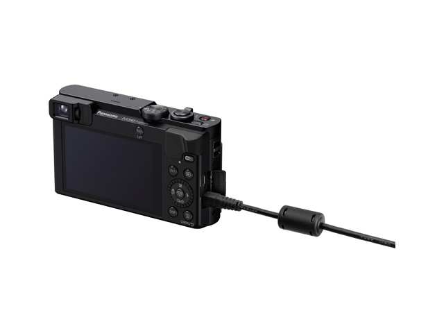 PANASONIC Lumix DMC-TZ71 LEICA Digitalkamera Schwarz, 30x opt. Zoom, TFT-LCD, WLAN