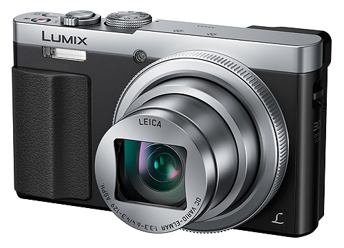 PANASONIC Lumix DMC-TZ71 LEICA Digitalkamera Schwarz/Silber, 30x opt. Zoom, TFT-LCD, WLAN
