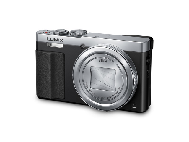 PANASONIC Lumix DMC-TZ71 LEICA Digitalkamera Schwarz/Silber, 30x opt. Zoom, TFT-LCD, WLAN