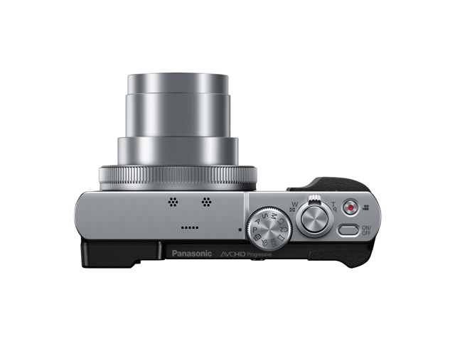 PANASONIC Lumix DMC-TZ71 LEICA Digitalkamera Schwarz/Silber, 30x opt. Zoom, TFT-LCD, WLAN