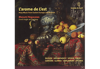 Masumi Nagasawa - L'Arome de l'Est-Harfenmusik  - (CD)