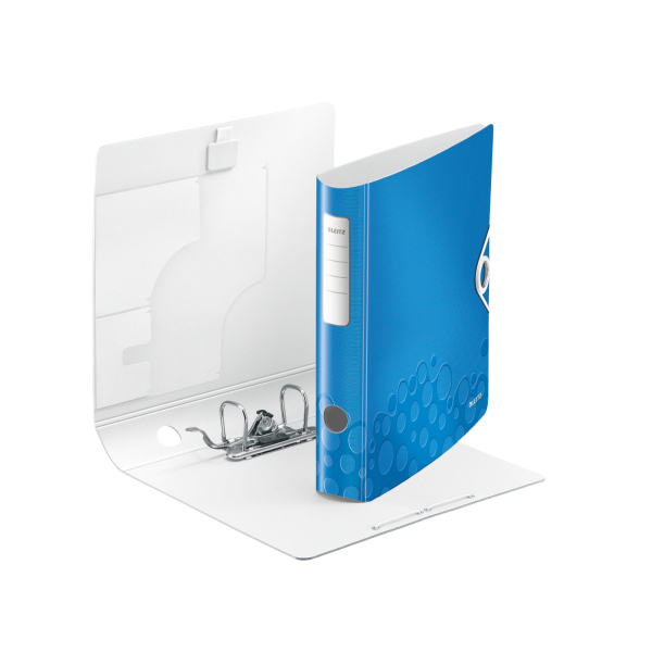 LEITZ 1107-00-36 Qualitäts-Ordner 180° Active Wow schmal Qualitäts-Ordner Blau metallic