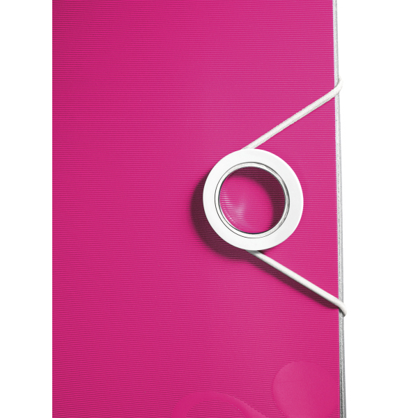 LEITZ 1106-00-23 Qualitäts-Ordner 180° Active Wow breit Qualitäts-Ordner Pink metallic