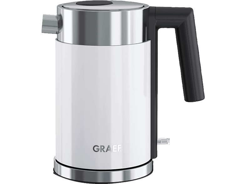 Graef WK 401 Wasserkocher (Weiß, 1 Liter , 2015 Watt)