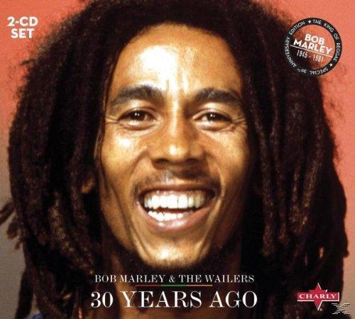 Albumcover von Bob Marley, lächelnd mit Dreadlocks. Text lautet 'Vor 30 Jahren' und 'Bob Marley & The Wailers'.
