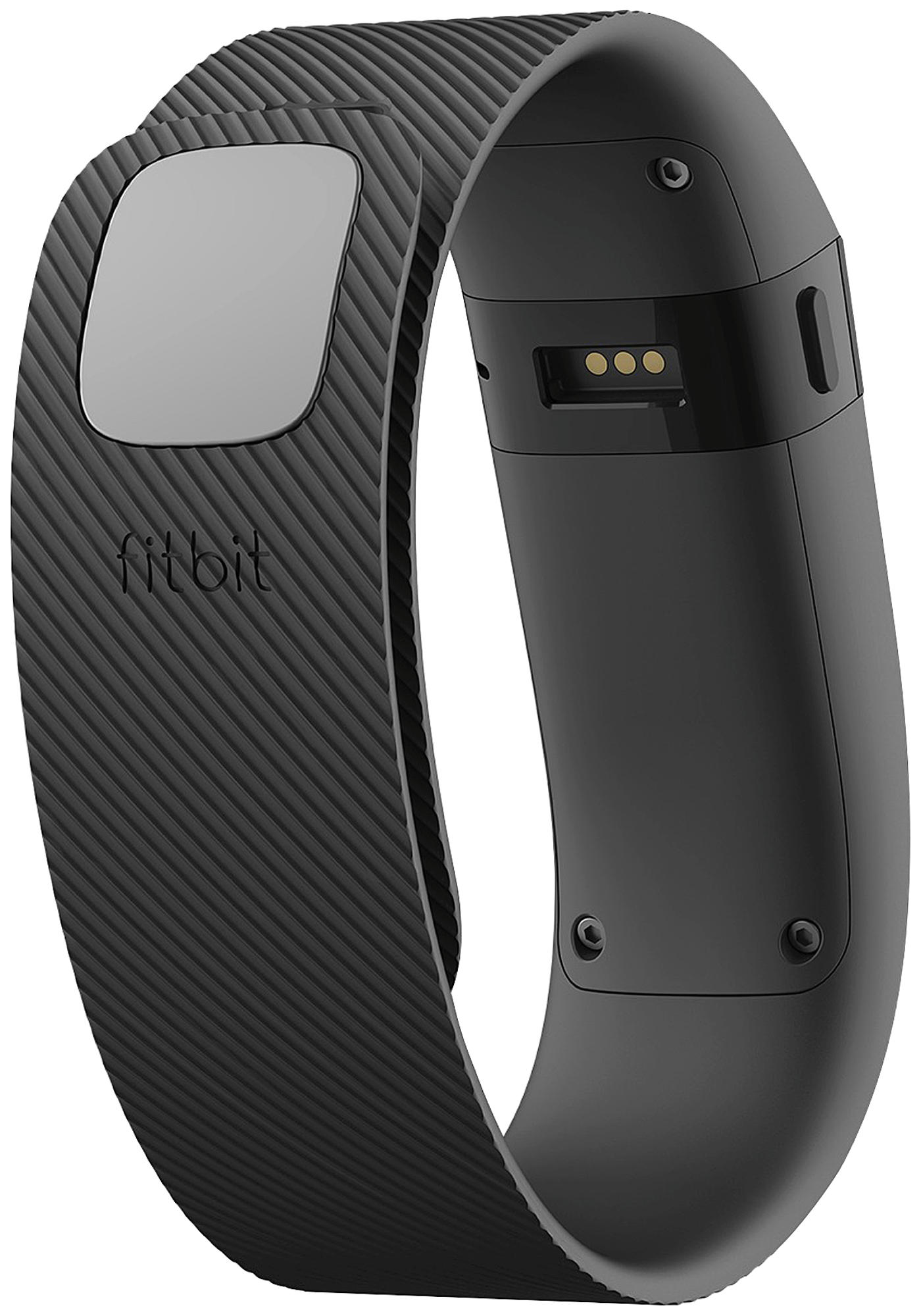 Pulsera de actividad - Fitbit FB404BKL Charge Negra, Inalámbrica, Grande