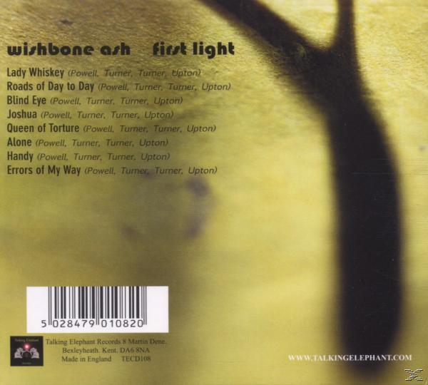 (CD) - Light First Wishbone - Ash