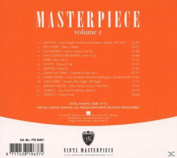 VARIOUS - Masterpiece Vol.5  - (CD)