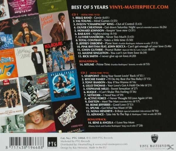 VARIOUS - Best - Vinyl-Masterpiece.Com 5 (CD) Of Years