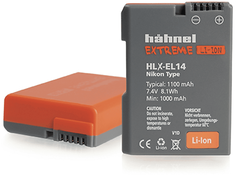 HAHNEL HLX-EL14 Extreme Nikon Batterij (1000 150.6)