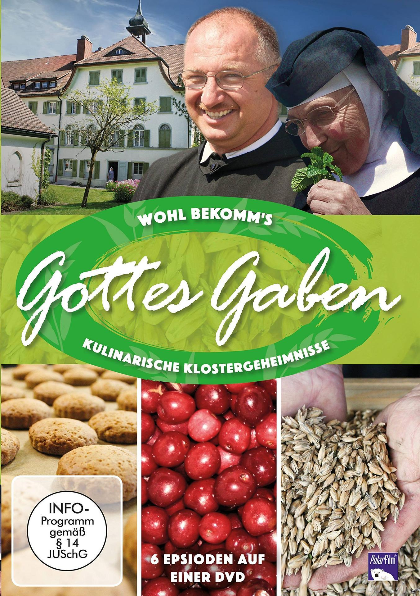 Wohl bekomm\'s: Gottes Gaben - Kulinarische DVD Klostergeheimnisse