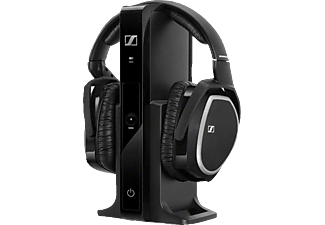 SENNHEISER RS 165 - Funkkopfhörer mit Ladestation (Over-ear, Schwarz)