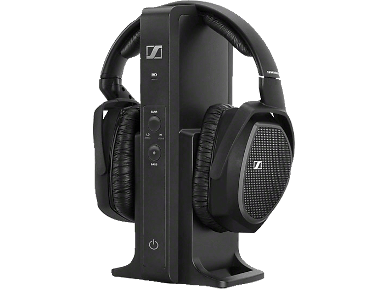 SENNHEISER RS 175, Overear Kopfhörer Schwarz Kopfhörer kaufen SATURN