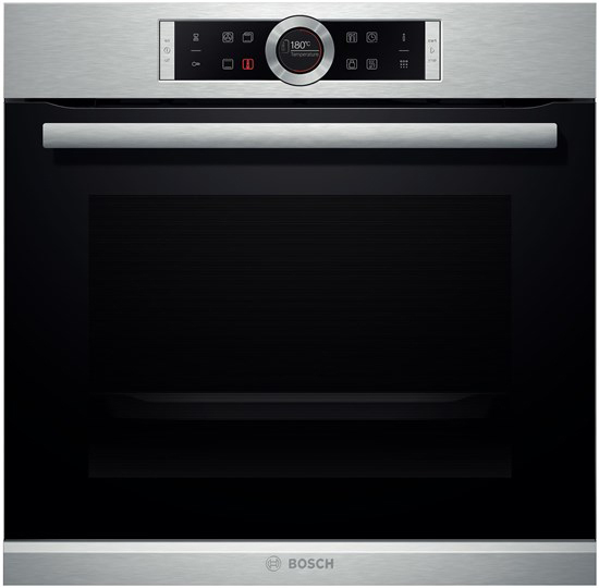 BOSCH HBG 675 BS 1 Pyrolyse Backofen (71 l, Edelstahl, 594 mm breit, A+)