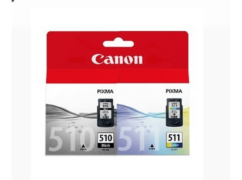 CANON 2970B011 PG510 CL511 MULTIPACK Zwart - Cyaan - Magenta - Geel