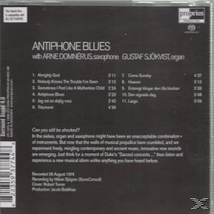 DOMNERUS,ARNE/SJÖKVIST,GUSTAF - ANTIPHONE BLUES  - (SACD Hybrid)