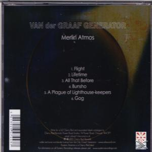 2013 - (CD) Merlin Atmos-Live Der Generator Van Graaf -