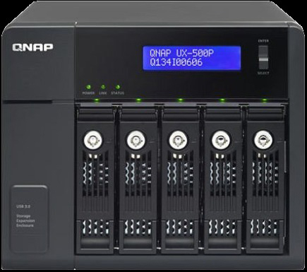 QNAP UX-500P 5-Bay Expension TS-X51 Serie