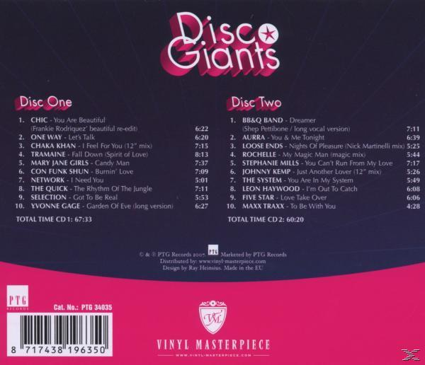 VARIOUS - Disco Giants  - (CD)