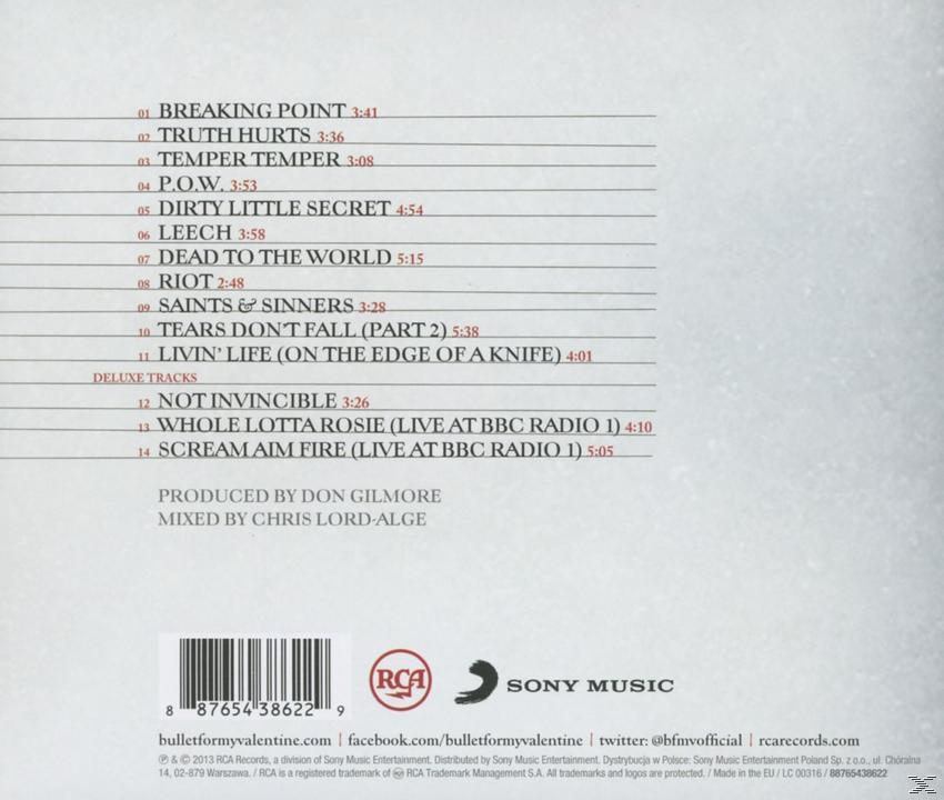 CD-Rückseite mit Titeln, Credits und einem Barcode.