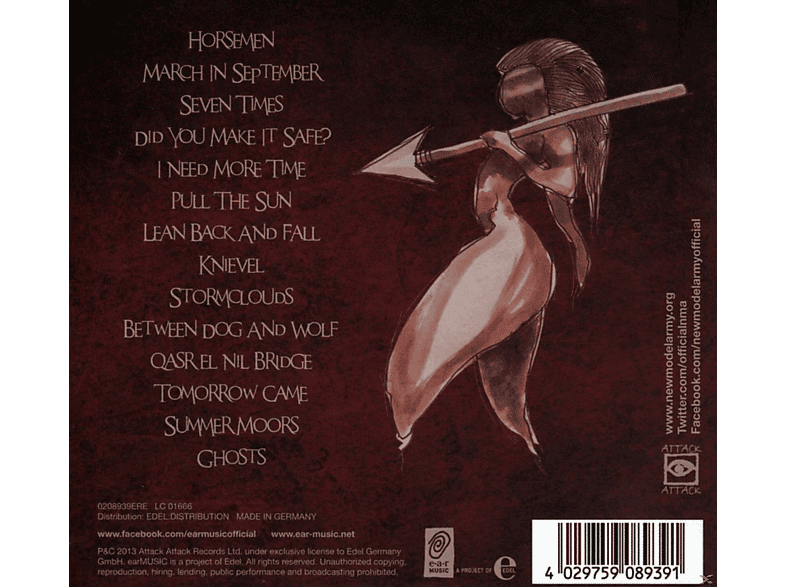 Thumbnail - New Model Army - Between Dog And Wolf (CD)