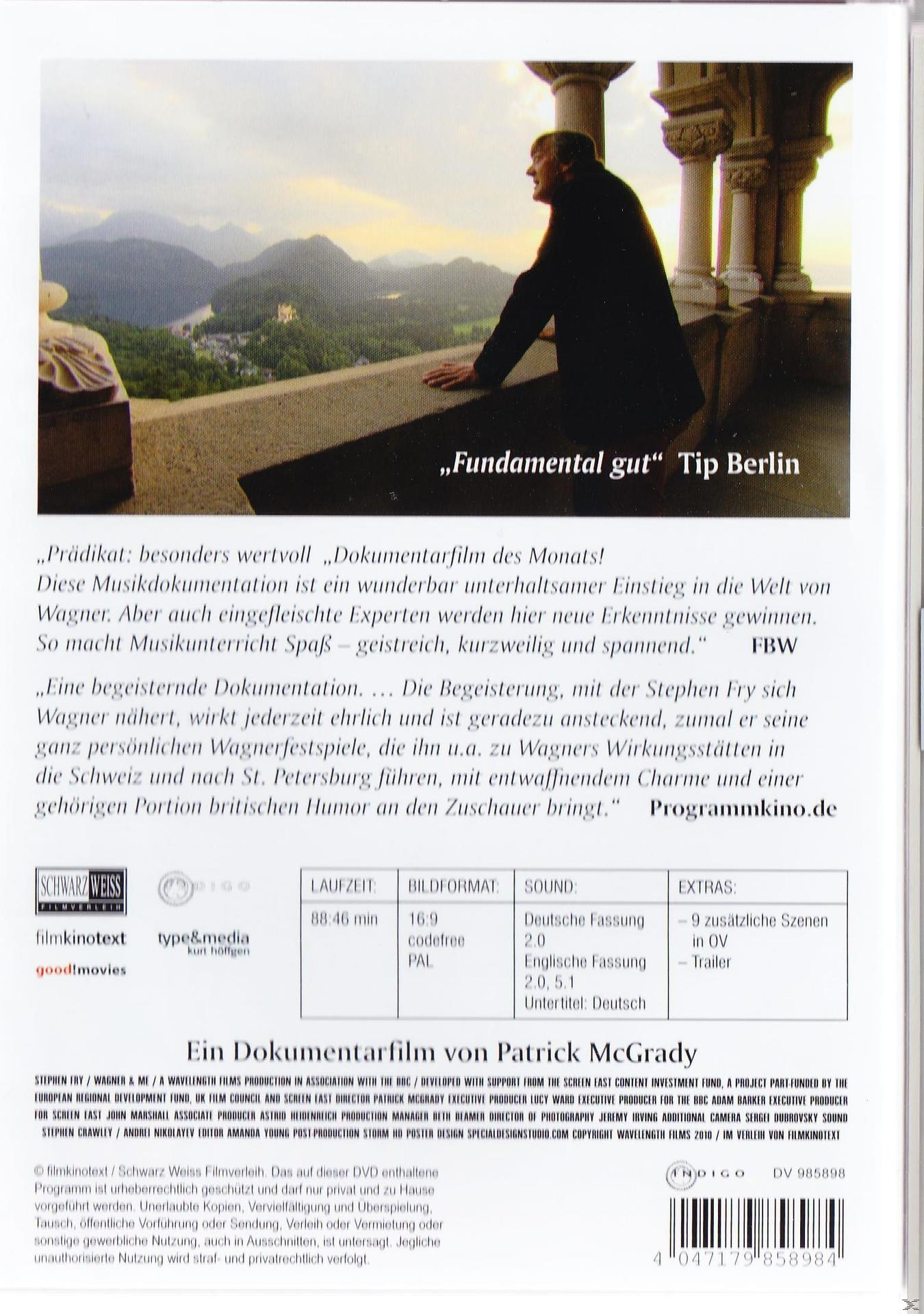 Rückseite einer DVD-Hülle. Text auf Deutsch, ein Mann auf einem Balkon. Filmtitel ebenfalls auf Deutsch.