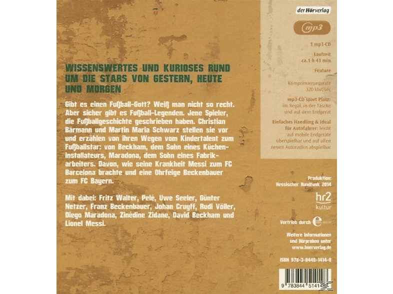 Thumbnail - Fußball-Legenden - (MP3-CD)