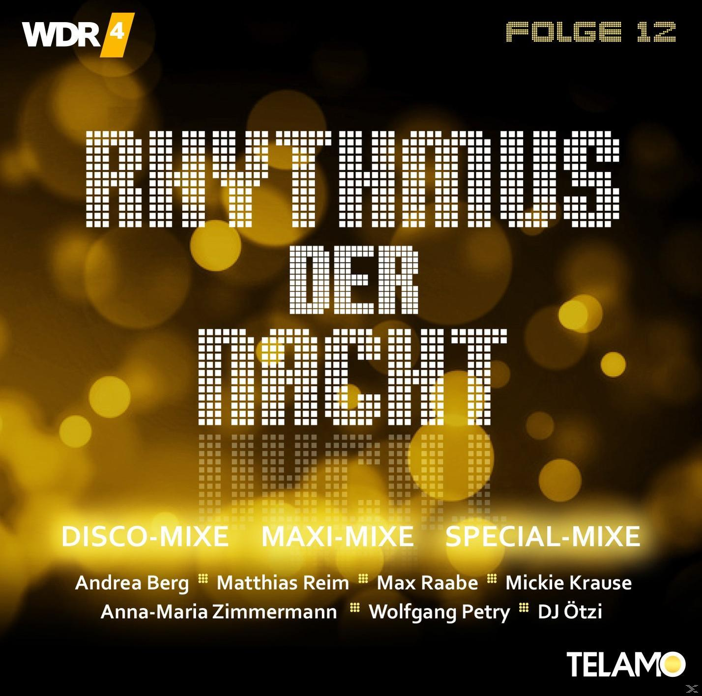 VARIOUS - WDR 4 12 Nacht (CD) Rhythmus Der Folge 