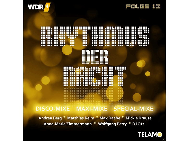 12 WDR - (CD) Nacht Folge VARIOUS 4 Rhythmus - Der