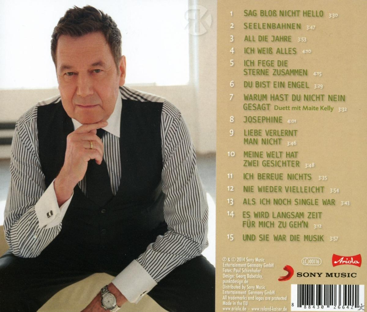 CD-Cover mit einem Mann im Anzug, Songtiteln und den Logos 'Ariola' und 'Sony Music'.