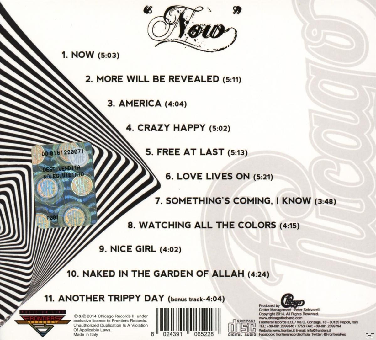 Chicago - Now CD