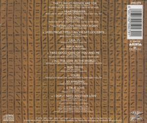 CD-Rückseite mit Titeln und Barcode. Der Hintergrund ist ein braunes, strukturiertes Muster.