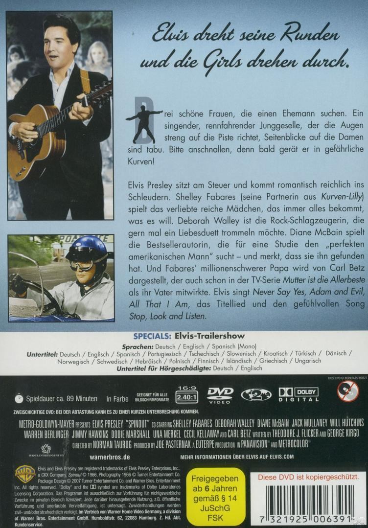 Elvis: Spinout DVD