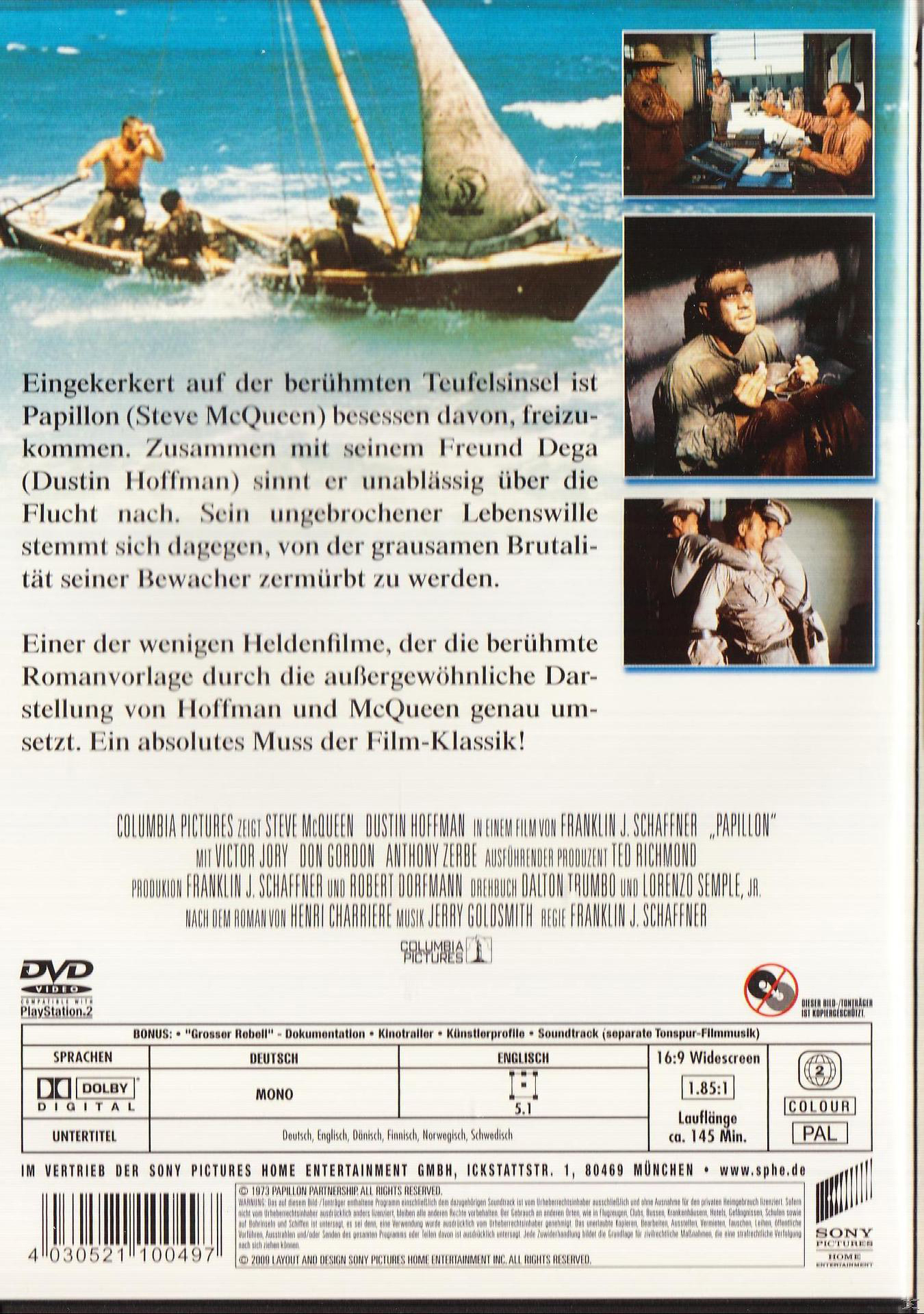 DVD-Cover mit Filmstills, Text auf Deutsch und Credits.