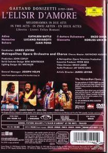 Metropolitan (DVD) Pavarotti, Opera Luciano Orchestra L\'elisir Battle, D\'amore - Kathleen -