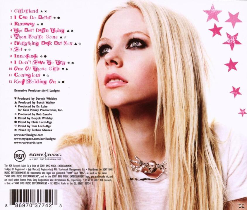 Albumcover einer blonden Frau mit mehreren aufgelisteten Songs.