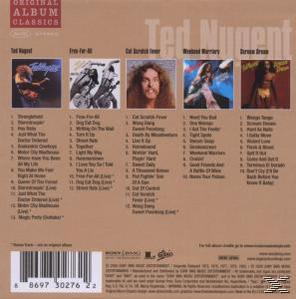 CD-Albumcover von Ted Nugents Musik mit Trackliste und Details.
