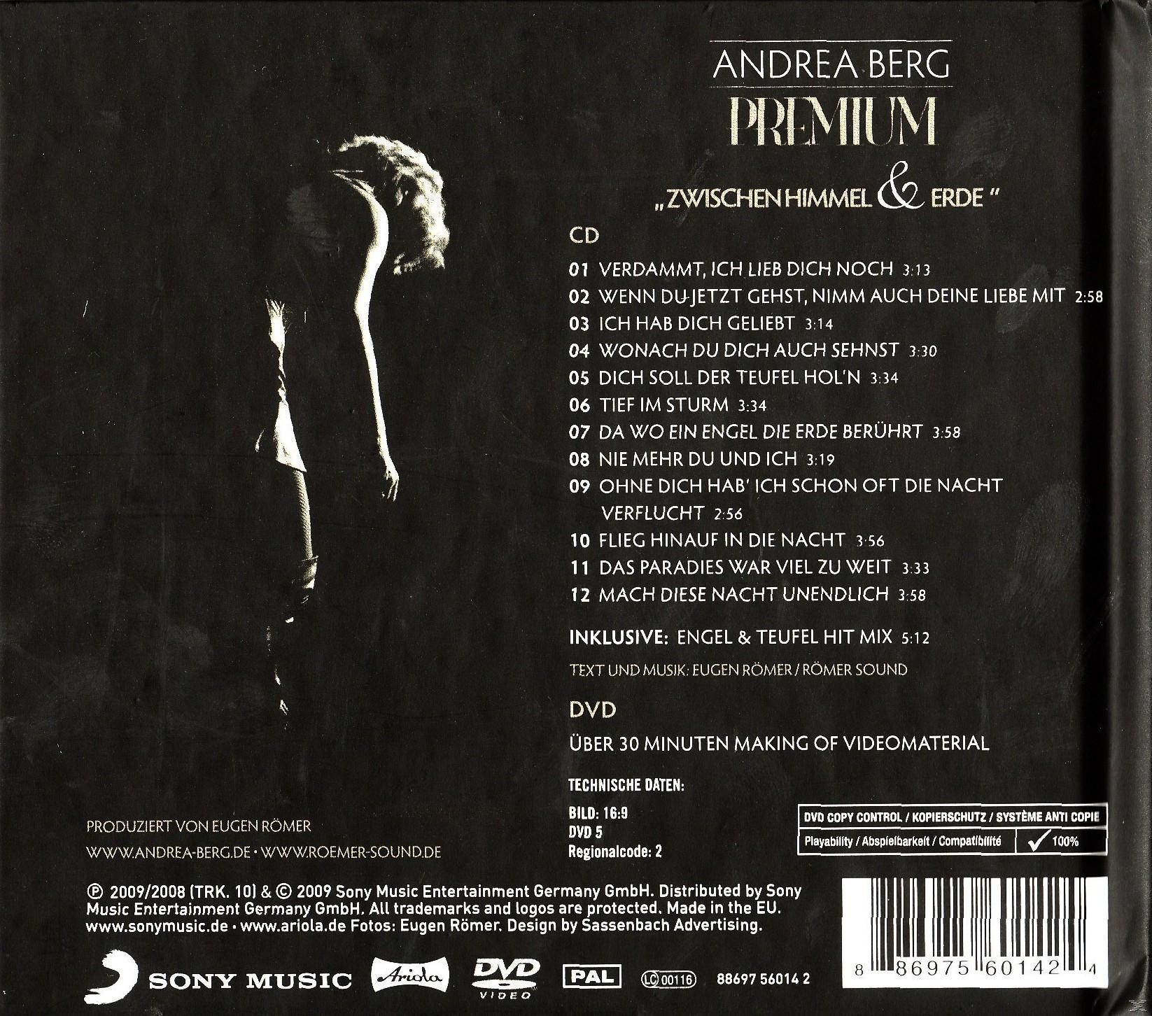 CD-Cover mit einer Frauensilhouette vor dunklem Hintergrund, mit weißem Text und Trackliste.