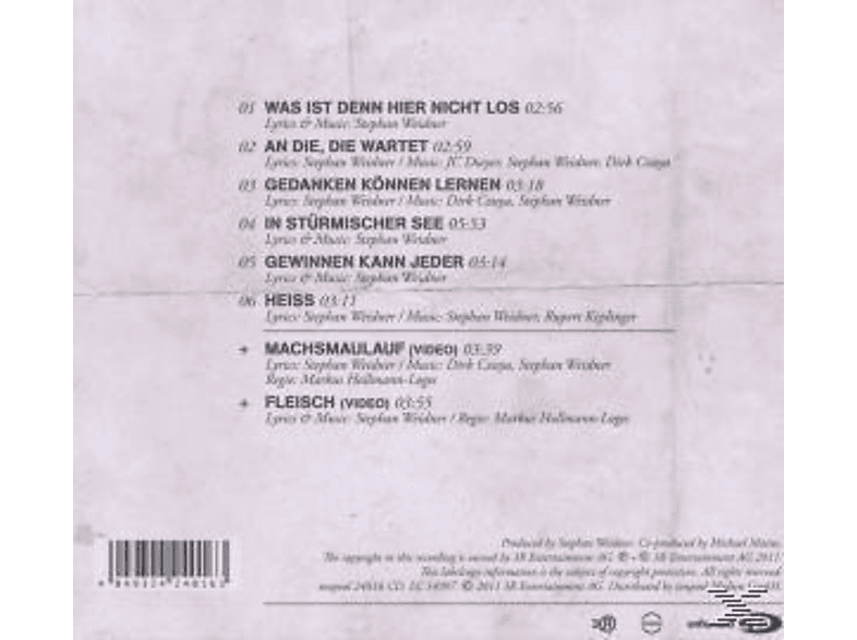 Thumbnail - Der W - Was ist denn hier nicht los (EP) (CD-Mini-Album)