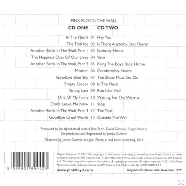 Pink Floyd - The Wall (CD)