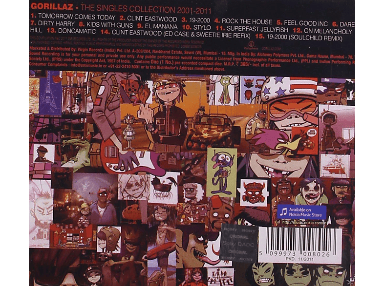 Gorillaz | The Singles Collection 2001-2011 - (CD) | MediaMarkt