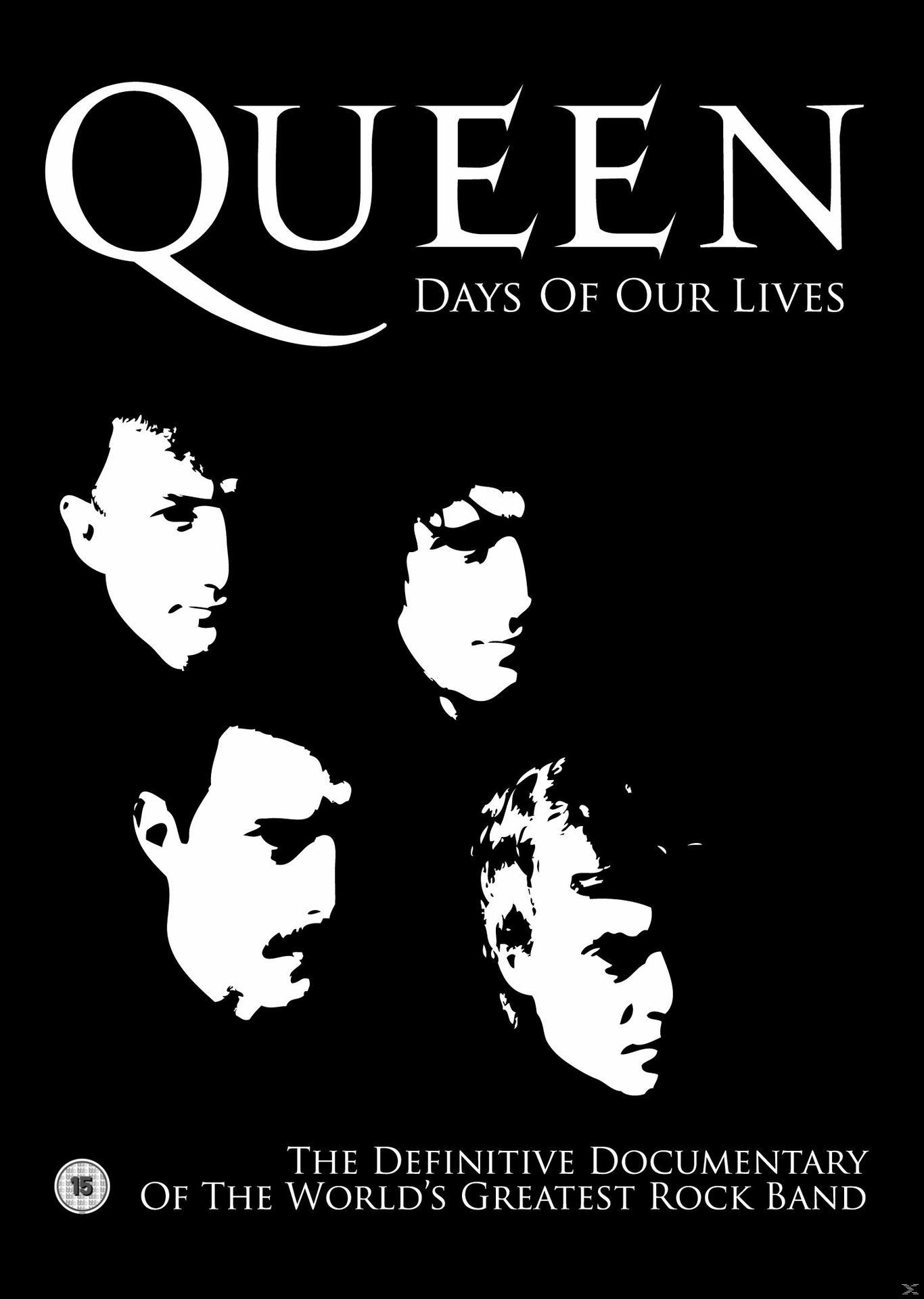- The Greatest Definite Of Queen Rock Documentary Our The Band Days - - Lives Of World\'s (DVD)