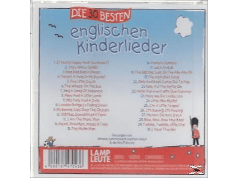 Thumbnail - Simone Sommerland, Die Kita Frösche, Karsten Glück - 30 Besten Englischen Kinderlieder (CD)