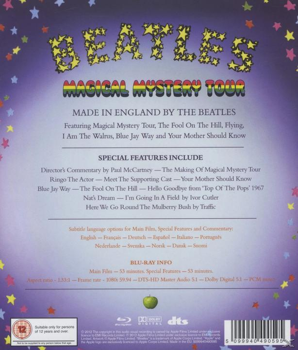 - Beatles (Blu-ray) TOUR - The MAGICAL MYSTERY