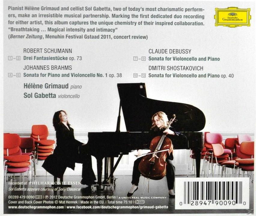 Hélène Grimaud, Sol Gabetta - Duo  - (CD)