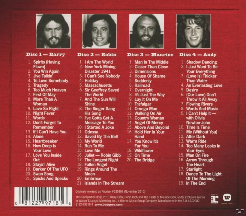 Bee Gees - MYTHOLOGY (50 JAHRE BEE GEES)  - (CD)