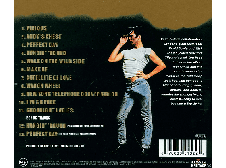 Thumbnail - Lou Reed - Transformer (CD)
