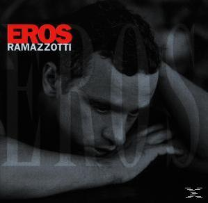 Albumcover mit einem Männergesicht. Der Titel 'Eros Ramazzotti' steht oben links.
