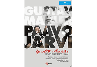 Waltraud Meier, Genia Kühmeier, Radio Symphony Orchestra Frankfurt - Mahler: Symphonies Nos. 3 & 4  - (DVD)